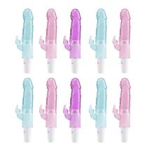 Kit Sex Shop 10un Vibrador Feminino Ponto G Clítoris Jelly