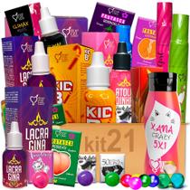 Kit sex shop 21 Produtos eróticos gel lubrificante sexual Atacado SexY Shop