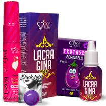 Kit Sex Shop 4 Lubrificantes Intimos Sexy Protudos Eróticos Atacado sexual casais
