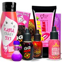 Kit sex shop 7 Produtos eróticos sexy shop Lubrificante sexual casal intimo atacado