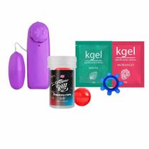 Kit sex shop Casal brinquedo e Lubrificantes íntimo Pepper Ball