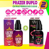 Kit Sex Shop Prime Produtos eróticos intimo Lac Fac - Top Gel