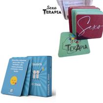 Kit Sexo Terapia + Esquenta, O Jogo Jogos De Cartas Casal