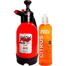 Kit Sgt Pulverizador Snow Pump 2l + Evox Citrus 500ml