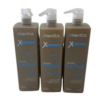 KIT Sh 1 L - Cond 1 L - Leave 1 L Power Cachos Dexvitta