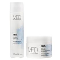 Kit Sh 250Ml + Masc. 200Ml Hidratante Mediterrani Equal Med