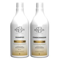 Kit Sh+Cond 1L Hidratação D'Pantenol, Mandioca, Vit C Boetos Kit Sh+Cond 1L Hidratação D'Pantenol, Mandioca, Vit C Boetos