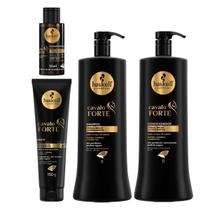 Kit Sh Cond 1L Leave 150G Complexo 35Ml Haskell Cavalo Forte