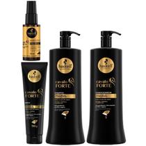 Kit Sh Cond 1L Leave 150Gr Selante 35Ml Haskell Cavalo Forte