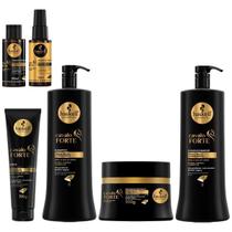 Kit Sh Cond 1L Másc 300Gr Completo Haskell Cavalo Forte