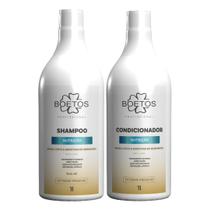 Kit Sh+Cond 1L Nutrição Argan, Coco e Murumuru Boetos