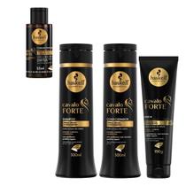 Kit Sh Cond 300Ml Leave Complexo Haskell Cavalo Forte
