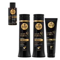 Kit Sh Cond 300Ml Leave Complexo Haskell Cavalo Forte