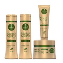 Kit Sh Cond 300Ml Máscara 300 + Polpa Creme Haskell Murumuru