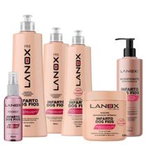 Kit Sh+Cond 300ml+Mask+Leave-in+Óleo+Acidificante Trihair