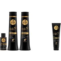 Kit Sh Cond 500Ml Leave Complexo Haskell Cavalo Forte