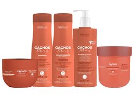 Kit Sh, Cond, Ativador, Másc 2x1, Geleia Leve Cachos Arvensis Kit Sh, Cond, Ativador, Másc 2x1, Geleia Leve Cachos Arvensis