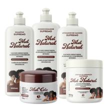 Kit Sh + Cond + Ativador Mel Natural + Mel cola 250g + Mask