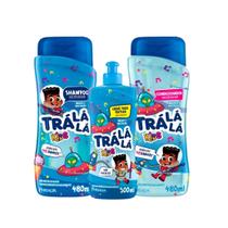 Kit Sh,Cond,Creme para pentear Nutrikids Trá lá lá Kit Sh,Cond,Creme para pentear Nutrikids Trá lá lá