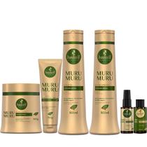 Kit Sh Cond Másc 500Ml 6 Itens Completo Haskell Murumuru