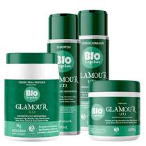 Kit Sh+Cond+Mask+Creme de Pentear 1k Biovegetais UTI Glamour
