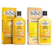 Kit Sh e Cond Camomila Clareador - Tio Nacho Genomma Kit Sh e Cond Camomila Clareador - Tio Nacho Genomma