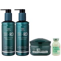 Kit SH-RD - Shampoo 250ml + Condicionador 250ml + Leave In 50ml + Ampola Miracle 25ml Kit SH-RD - Shampoo 250ml + Condicionador 250ml + Leave In 50ml + Ampola Miracle 25ml