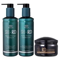 Kit SH-RD - Shampoo 250ml + Condicionador 250ml + Leave In Gold 80ml Kit SH-RD - Shampoo 250ml + Condicionador 250ml + Leave In Gold 80ml