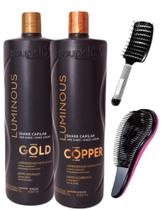 Kit Shake Capilar Gold e Copper Luminous -Souple Liss