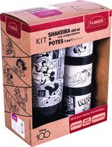 Kit Shakeira + Potes 3 em 1 Mickey & Amigos Plasútil