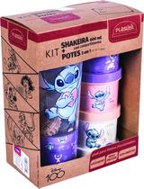 Kit Shakeira + Potes 3 em 1 Stitch Plasútil