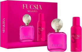 Kit shakira fucsia eau de parfum 80ml + desodorante spray 150ml Kit shakira fucsia eau de parfum 80ml + desodorante spray 150ml
