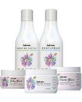 Kit Shamp, Cond, Leave in Creme Glacê ,Jelly Glace e Másc. Nutri-sake