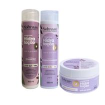 Kit Shamp + Cond + Masc Hidratação Nohraan Kit Shamp + Cond + Masc Hidratação Nohraan