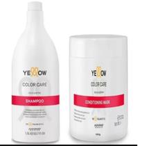 Kit Shampoo 1.5 Litro + Máscara 1kg Yellow Color Care