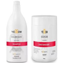 Kit Shampoo 1.5 Litro + Máscara 1kg Yellow Color Care