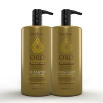 Kit Shampoo 1 L + Condicionador 1L Oro Therapy 24k Natumaxx Kit Shampoo 1 L + Condicionador 1L Oro Therapy 24k Natumaxx