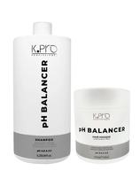 Kit Shampoo 1000ML Hair Masque 500G Ph Balancer Kpro