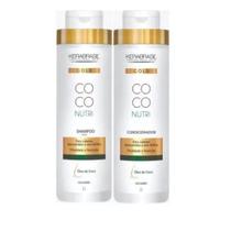 Kit Shampoo 1l + Condicionador Coco Nutri 800ml Kerabrasil Kit Shampoo 1l + Condicionador Coco Nutri 800ml Kerabrasil