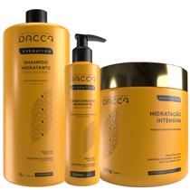 Kit Shampoo 1L + Condicionador + Hidratação Profissional 3 Produtos