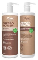 Kit Shampoo 1l E Creme De Pentear 1l Crespo Power Apice