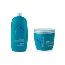 Kit Shampoo 1L e Máscara 500 Alfaparf Semi Di Lino Curls - Cachos Definidos Sem Frizz