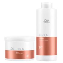 Kit Shampoo 1L e Máscara 500ml Fusion - Wella Professionals