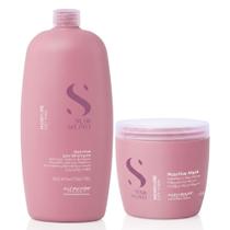 Kit Shampoo 1L Mascara 500ml Alfaparf Semi Di Lino Moisture Kit Shampoo 1L Mascara 500ml Alfaparf Semi Di Lino Moisture