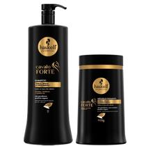 Kit Shampoo 1L Máscara 900Gr Haskell Cavalo Forte