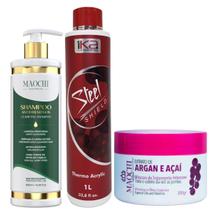 Kit Shampoo 1lt Progressiva 1ka Steel 1l * (Orgânica) Kit Shampoo 1lt Progressiva 1ka Steel 1l * (Orgânica)