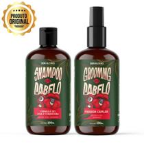 Kit shampoo 2 em 1 e grooming don alcides guaraná