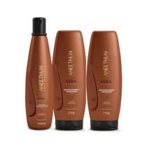 Kit Shampoo + 2 Recondicionador Kera System Aneethun Kit Shampoo + 2 Recondicionador Kera System Aneethun