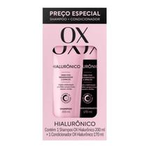 Kit Shampoo 200 ml + Condicionador 170ml Ox Hialurônico