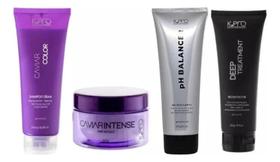Kit Shampoo 240ml Máscara 165g Ph 230g Deep230g Caviar Color Kpro